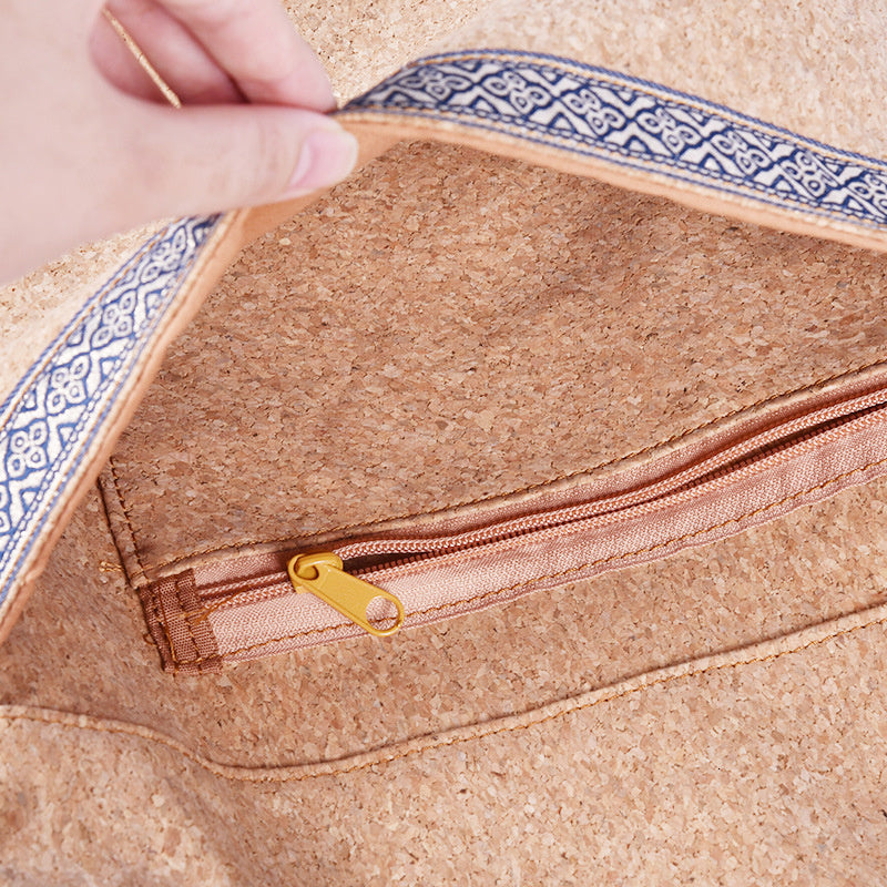 traditionelle Yoga-Tasche aus Kork !