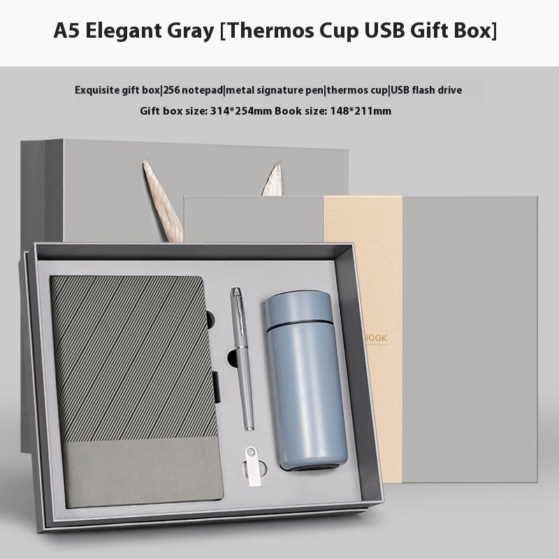 Hochwertiges Buisness Geschenke-SET mit oder ohne Thermobecher in vielen verschiedenen Farben!