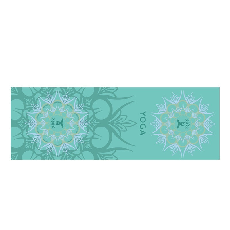 Bedrucktes Yoga-Handtuch, rutschfest und umweltfreundlich und beliebt !