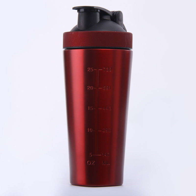 Multifunktionaler Edelstahl Fitness- und Sport-Wasserbecher !