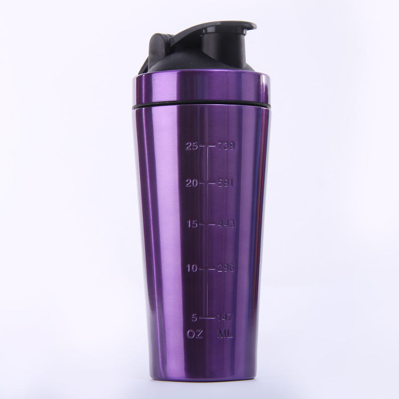 Multifunktionaler Edelstahl Fitness- und Sport-Wasserbecher !