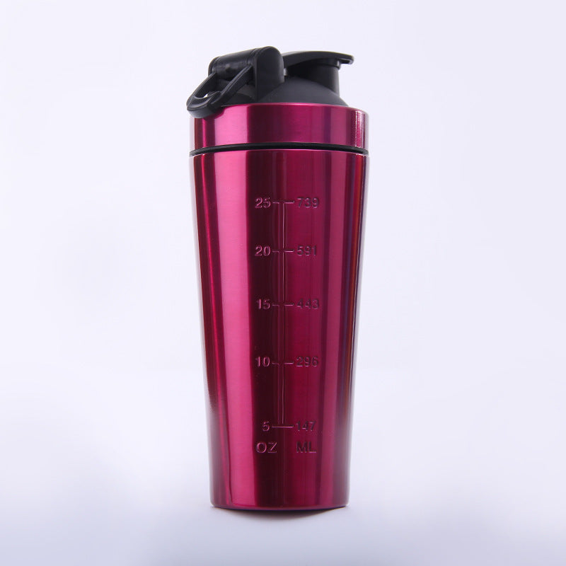 Multifunktionaler Edelstahl Fitness- und Sport-Wasserbecher !
