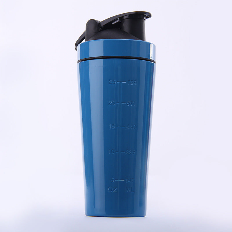 Multifunktionaler Edelstahl Fitness- und Sport-Wasserbecher !