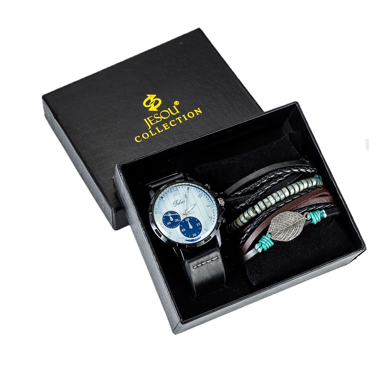 Herren Geschenk-SET wunderschön verpackte Uhr !