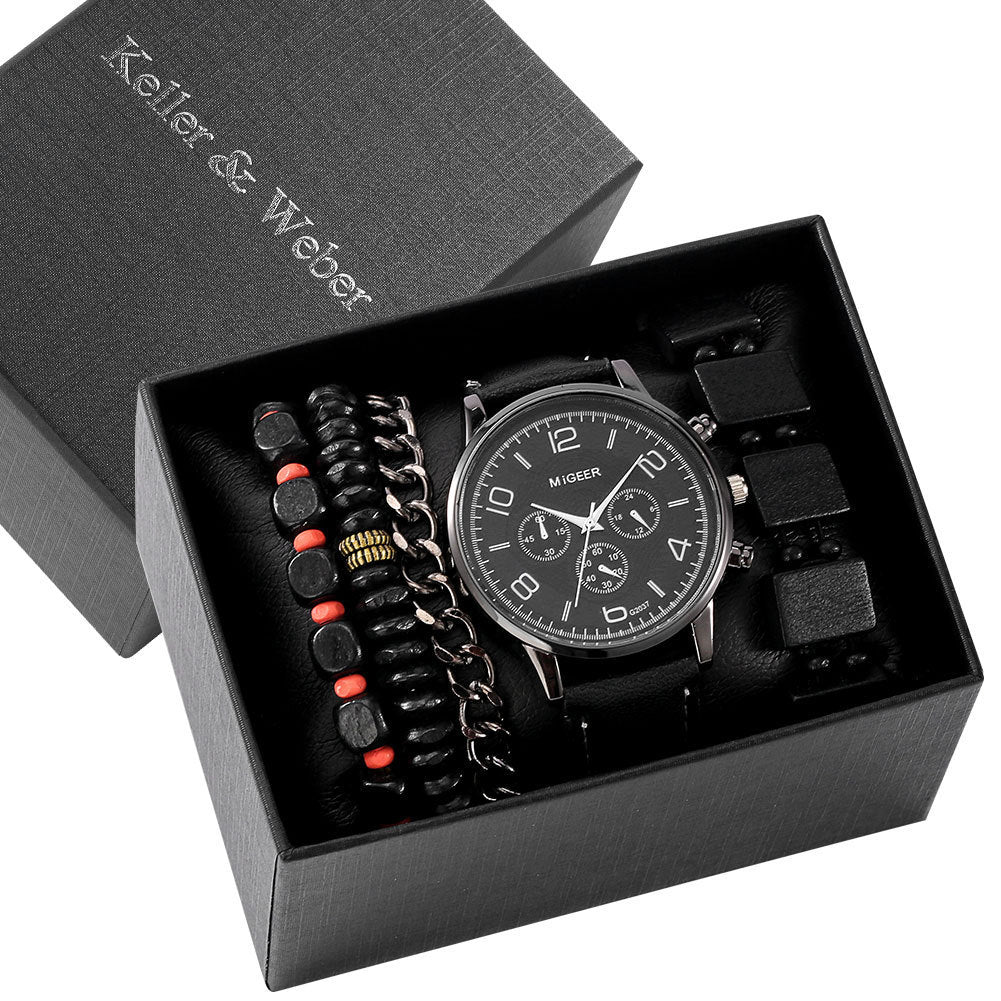 Spicy Geschenk-Box mit Quartz Uhr und Armbändern