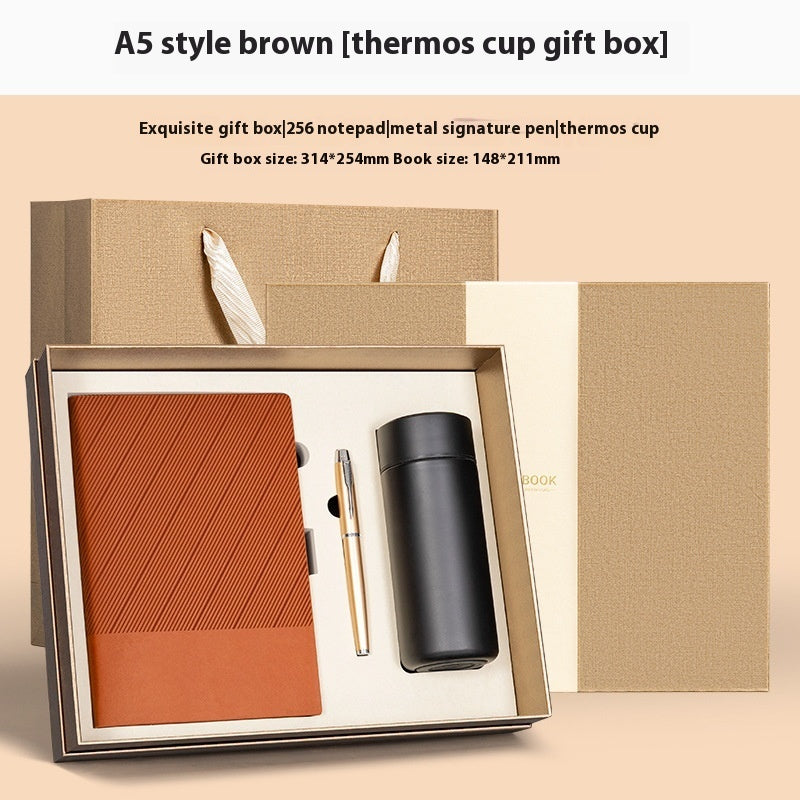 Hochwertiges Buisness Geschenke-SET mit oder ohne Thermobecher in vielen verschiedenen Farben!