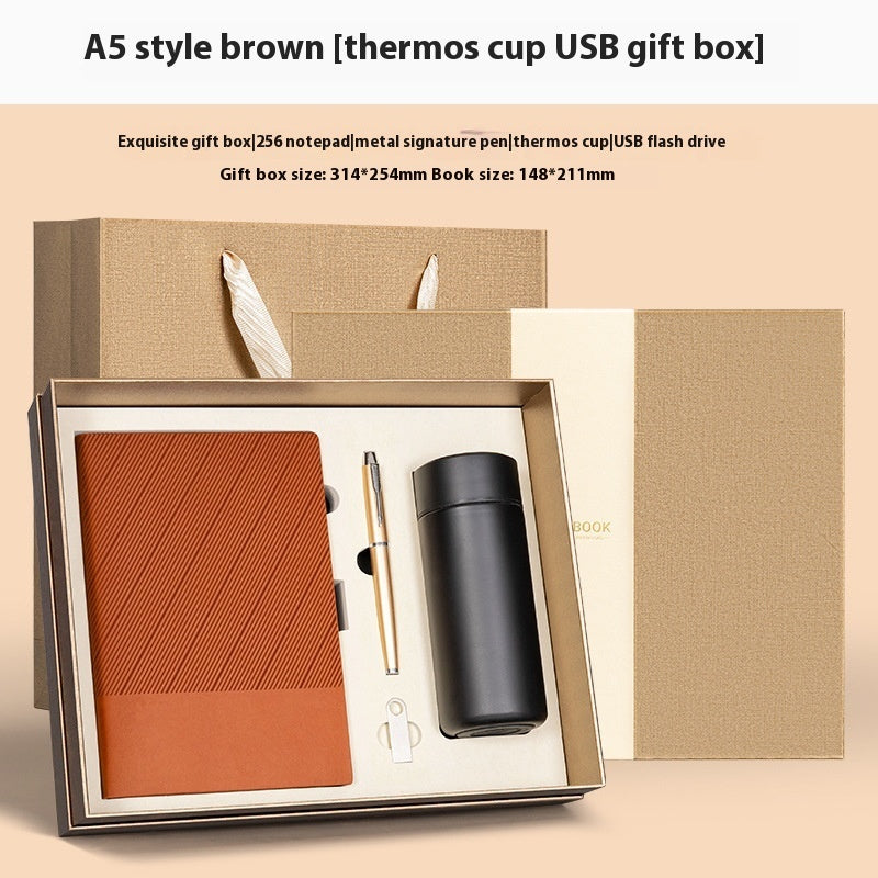 Hochwertiges Buisness Geschenke-SET mit oder ohne Thermobecher in vielen verschiedenen Farben!