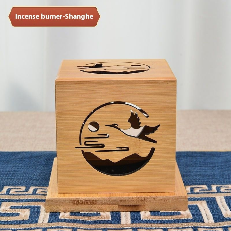 traditionelle Räucherbox aus Holz in verschiedenen Designs !