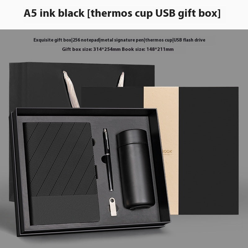 Hochwertiges Buisness Geschenke-SET mit oder ohne Thermobecher in vielen verschiedenen Farben!