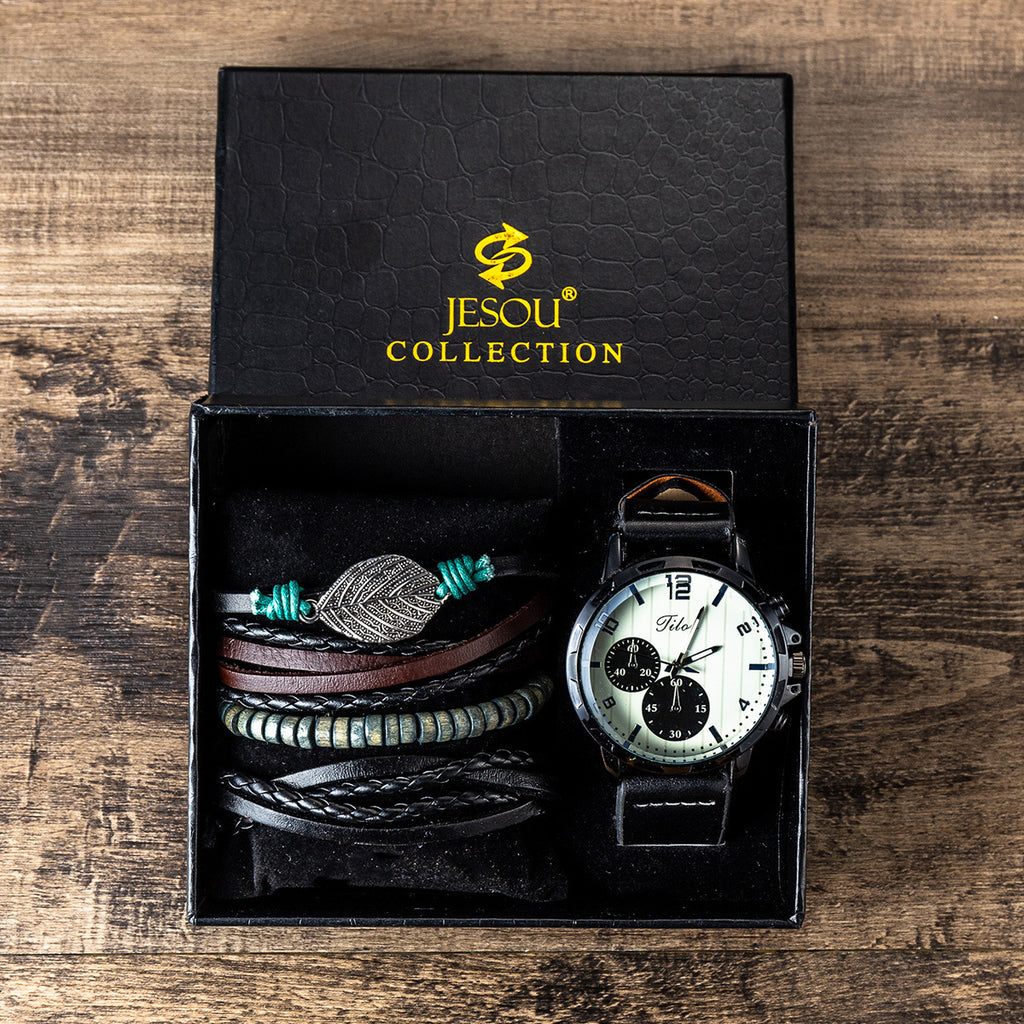 Herren Geschenk-SET wunderschön verpackte Uhr !