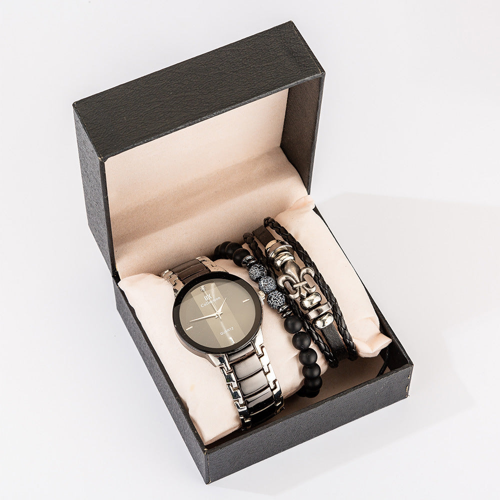 Geschenk Set mit Quartz-Uhr und wunderschönem Armband !