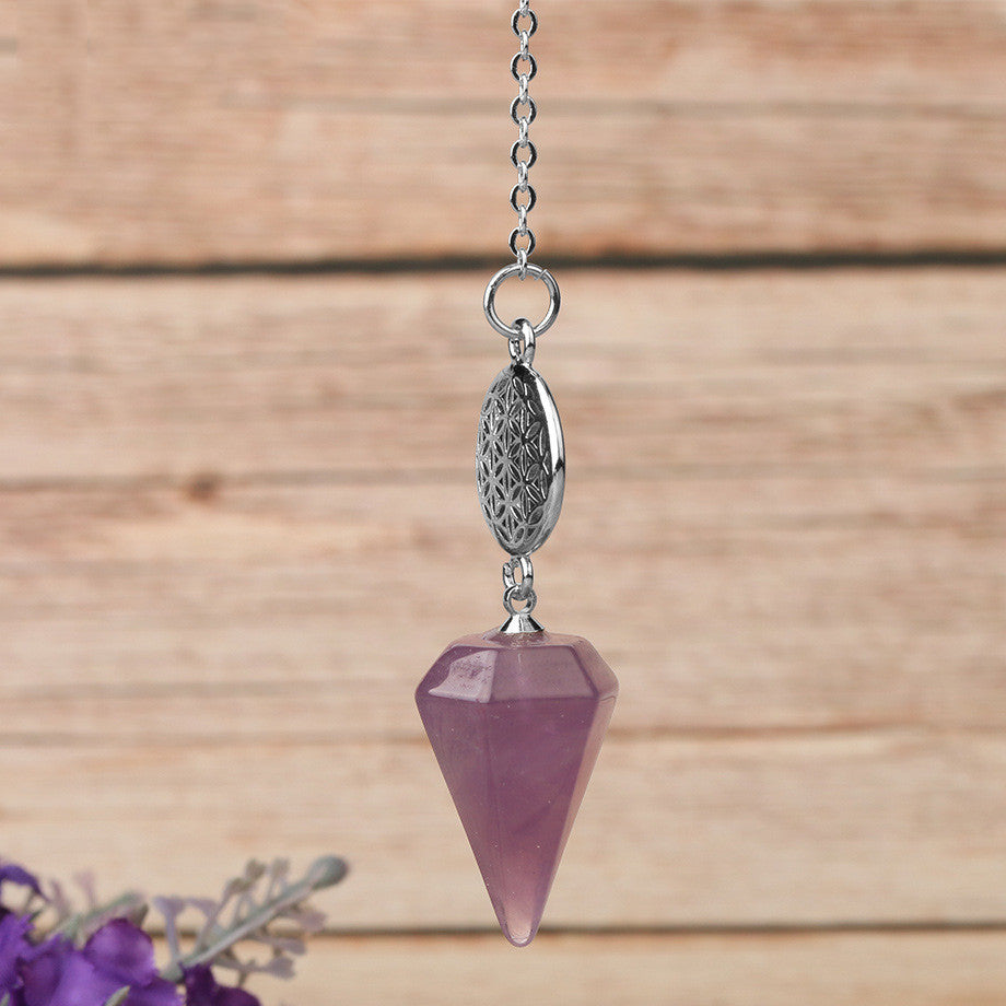 Heilkristall-Pendel, Wika-Meditation uvm. verschiedene Heilsteine !