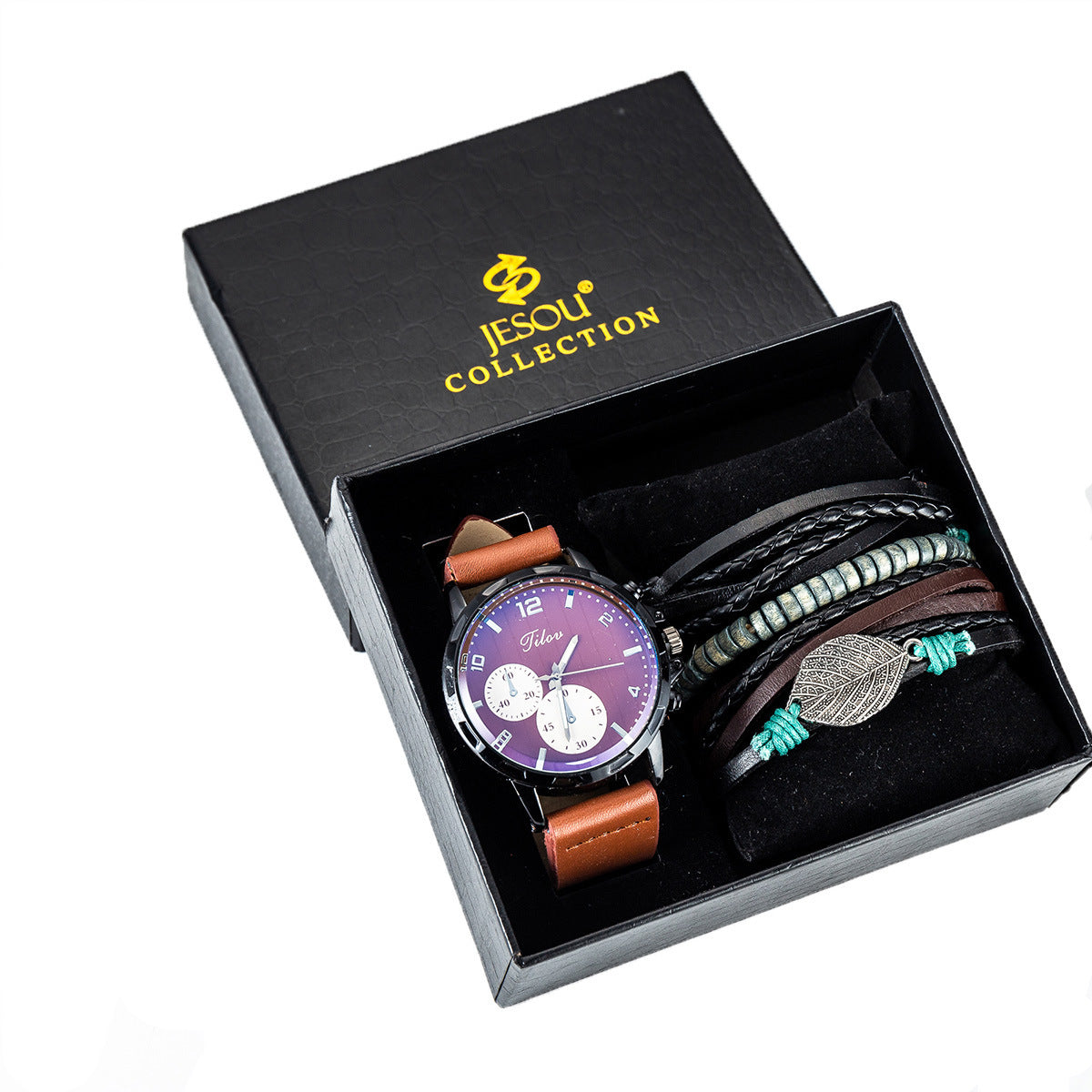 Herren Geschenk-SET wunderschön verpackte Uhr !