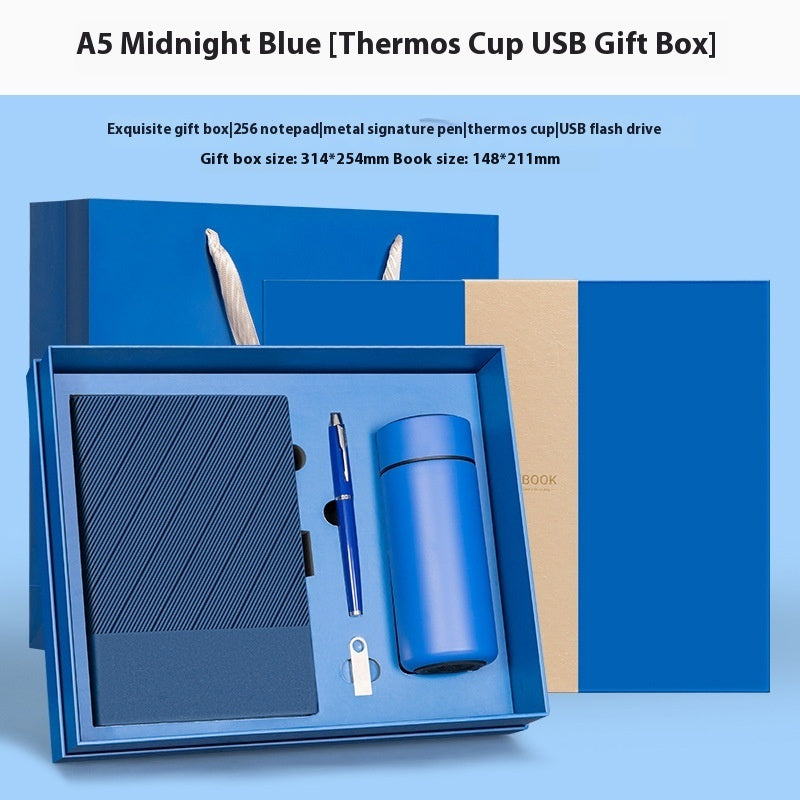 Hochwertiges Buisness Geschenke-SET mit oder ohne Thermobecher in vielen verschiedenen Farben!
