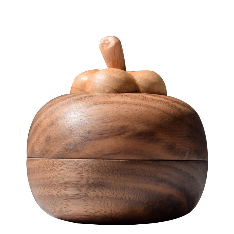Kleine Mangostan-Aromatherapie aus Massivholz, duftendes Holz !